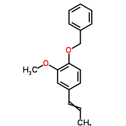 1-(Benzyloxy)-2-methoxy-4-(1-propen-1-yl)benzene picture