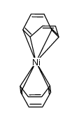 (π-C8H8)2Ni Structure