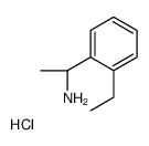 (S)-1-(2-Ethylphenyl)ethanamine hydrochloride structure