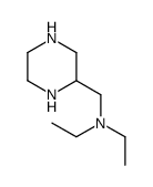 2-Piperazinemethanamine,N,N-diethyl-(9CI) Structure