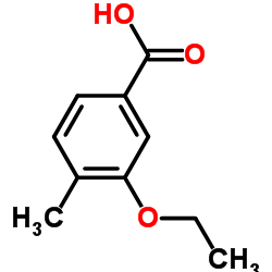 3-Ethoxy-4-methylbenzoic acid Structure