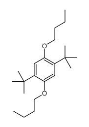 1,4-Dibutoxy-2,5-di-tert-butylbenzene结构式