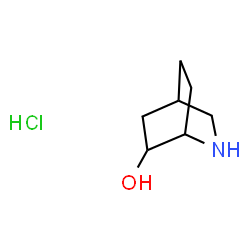 6-hydroxy-2-azabicyclo[2.2.2]octane hydrochloride结构式