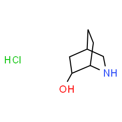 6-hydroxy-2-azabicyclo[2.2.2]octane hydrochloride structure