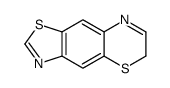 6H-Thiazolo[5,4-g][1,4]benzothiazine(8CI) structure