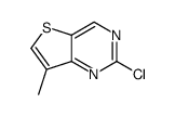2-Chloro-7-methylthieno[3, 2-d]pyrimidine Structure