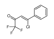 4-chloro-1,1,1-trifluoro-4-phenylbut-3-en-2-one Structure