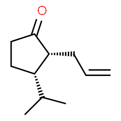 Cyclopentanone, 3-(1-methylethyl)-2-(2-propenyl)-, cis- (9CI) picture