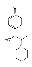 1-(1-Oxy-pyridin-4-yl)-2-piperidin-1-yl-propan-1-ol结构式
