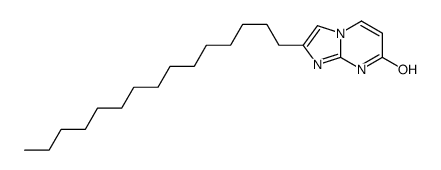 2-pentadecyl-1H-imidazo[1,2-a]pyrimidin-7-one结构式