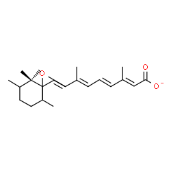 methyl-5,8-epoxyretinoate结构式