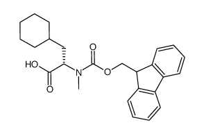 (S)-2-((((9H-Fluoren-9-Yl)Methoxy)Carbonyl)(Methyl)Amino)-3-Cyclohexylpropanoic Acid picture