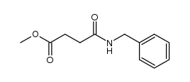 methyl 4-(benzylamino)-4-oxobutanoate结构式