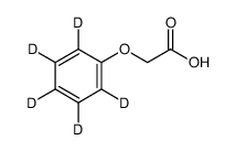 苯氧基-d5-乙酸结构式