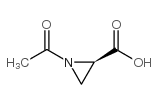 2-Aziridinecarboxylicacid,1-acetyl-,(R)-(9CI)结构式