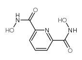 2,6-pyridinedicarbohydroxamic acid结构式