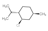 (-)-Menthyl Chloride Structure