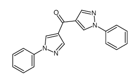 bis(1-phenylpyrazol-4-yl)methanone Structure