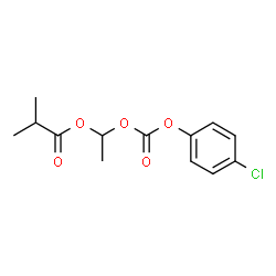 1-(((4-氯苯氧基)羰基)氧基)乙基异丁酸酯图片