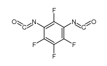 tetrafluoro-1,3-phenylene diisocyanate Structure