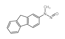 9H-Fluoren-2-amine,N-methyl-N-nitroso- Structure