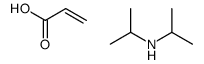 N-propan-2-ylpropan-2-amine,prop-2-enoic acid结构式