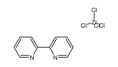 tetrachloro-2,2'-bipyridylzirconium Structure