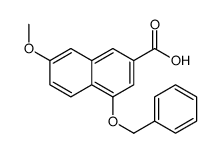 4-(Benzyloxy)-7-methoxy-2-naphthoic acid Structure