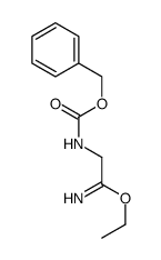 Ethyl 2-{[(benzyloxy)carbonyl]amino}ethanimidate结构式