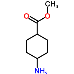 Cyclohexanecarboxylic acid, 4-amino-, methyl ester (9CI) picture