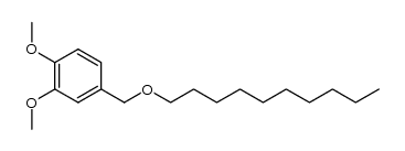 4-decyloxymethyl-1,2-dimethoxy-benzene Structure