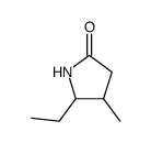 5-ethyl-4-methylpyrrolidin-2-one结构式