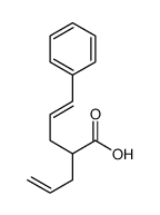 5-phenyl-2-prop-2-enylpent-4-enoic acid Structure