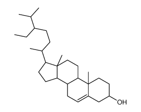 (3beta,24xi)-stigmast-5-en-3-ol结构式