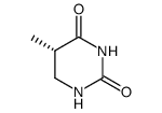 (-)-(S)-5,6-dihydrothymine结构式