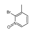 2-溴-3-甲基吡啶1-氧化物结构式