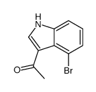 1-(4-bromo-1H-indol-3-yl)ethanone Structure