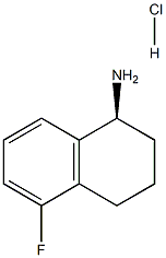 (S)-5-Fluoro-1,2,3,4-tetrahydronaphthalen-1-amine hydrochloride Structure