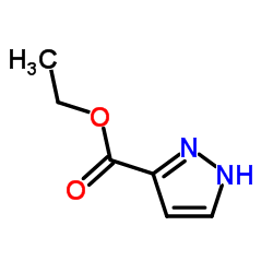 1H-吡唑-5-羧酸乙酯结构式