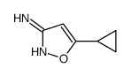 5-cyclopropylisoxazol-3-amine Structure