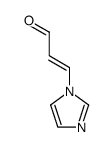 2-Propenal,3-(1H-imidazol-1-yl)-(9CI) Structure