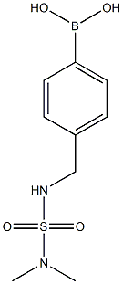 4-(二甲氨基磺酰基氨基甲基)苯基硼酸结构式