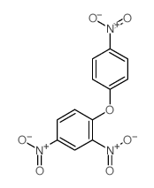 Benzene,2,4-dinitro-1-(4-nitrophenoxy)- structure