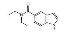 indole-5-carboxylic acid diethylamide Structure