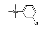 (3-chlorophenyl)-trimethylgermane Structure