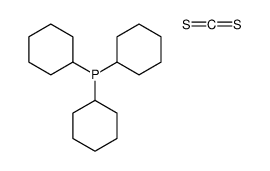 Tricyclohexylphosphine Carbon Disulfide structure