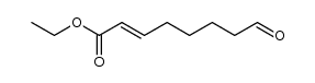 ethyl 8-oxooct-2-enoate结构式