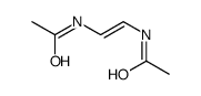 N-(2-acetamidoethenyl)acetamide Structure