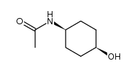 cis-(N-4-hydroxycyclohexyl)acetamide Structure