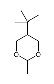 5-tert-butyl-2-methyl-1,3-dioxane Structure